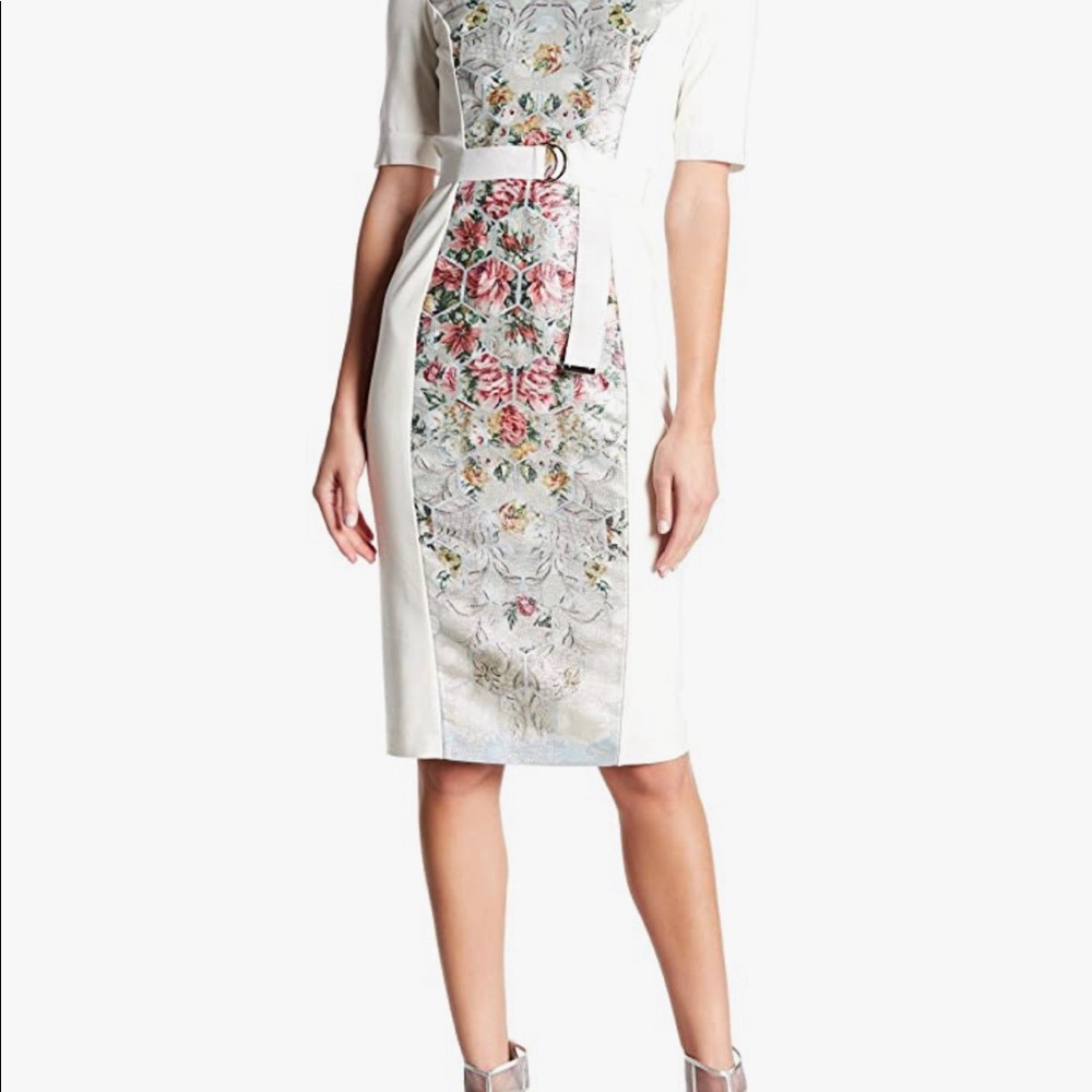 NWT Ted Baker Blue Bodycon dress